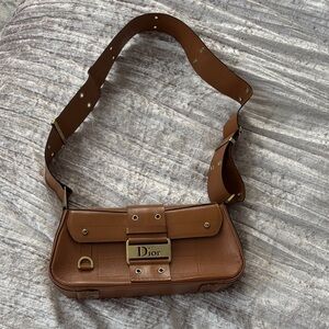 Vintage Brown Leather shoulder bag